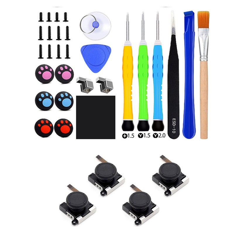 33 in 1 for Joycon Controller Repair Kit for Switch