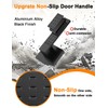 Tinewa 10 Pack Matte Black Interior Door Handles Inside Door