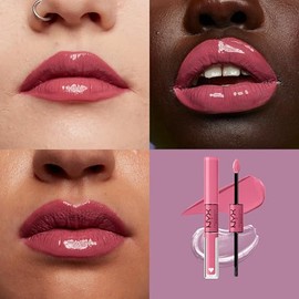 NYX Professional Makeup, Shine Loud, Labial Líquido Larga Duración, Trop