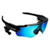 Alphax Ice Blue Polarized Replacement Lenses for Oakley Radar Pace