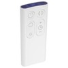Spares2go Magnetic White Remote Control Handset for Dyson AM06 AM07