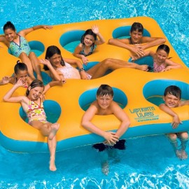 Swimline Labyrinth Island Inflatable Swimming Pool Float