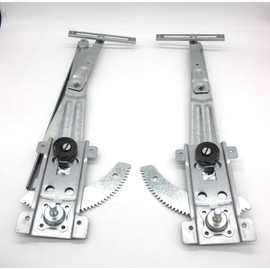 Window Regulator Set Left & Right - Compatible with Toyota Land Cruiser FJ40, FJ43, FJ45, BJ40, HJ45 - Smooth Window Operation Replacement