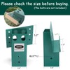 Mofeez Outdoor 4x4 Compound Angle Brackets for Deer Stand Hunting