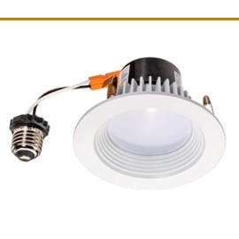 79719 11W LED RETRO 4 WHT BAFFLE 90CRI 30K