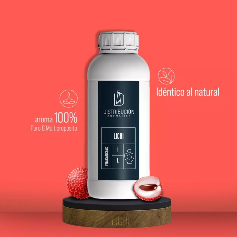 Distribución Aromática Esencia Lichi Para Diferentes Aplicaciones 50ml