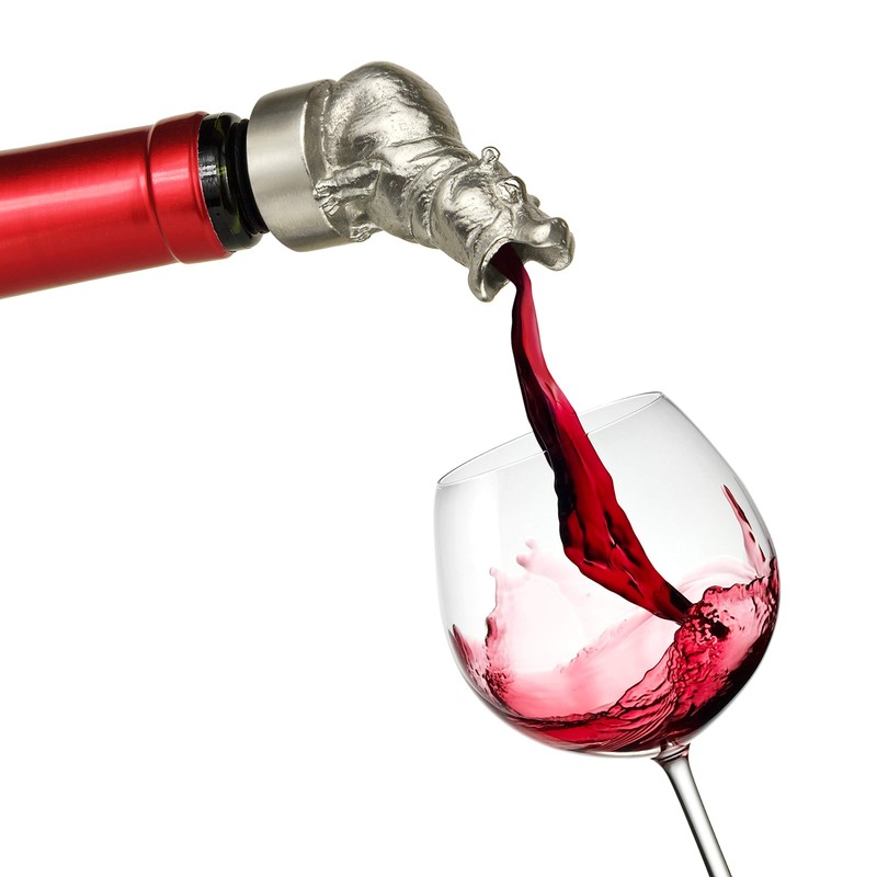 My Pour Head Stainless Steel Animal Wine Pourer Aerator -