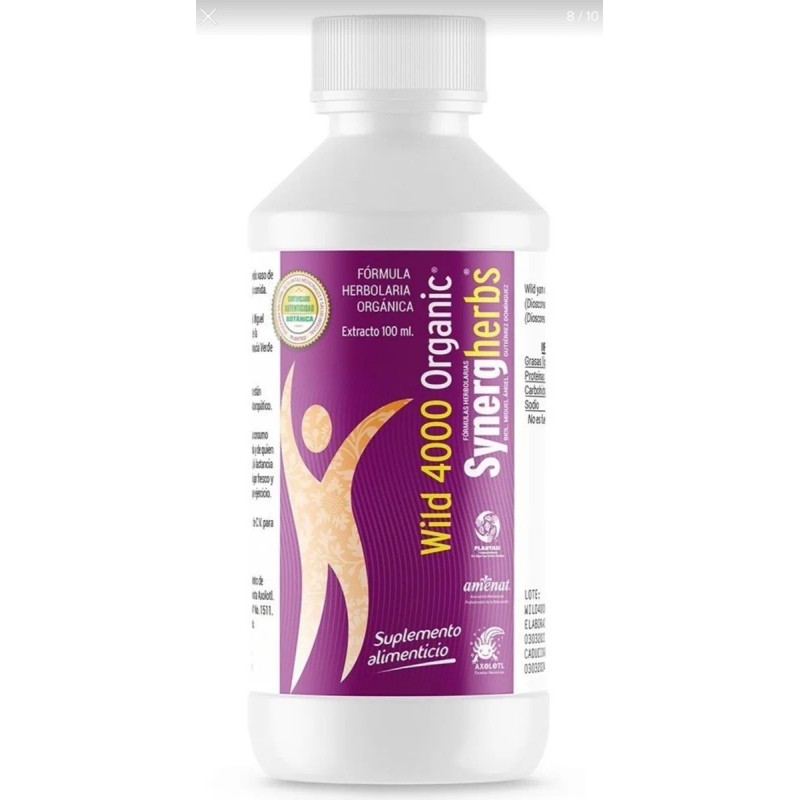 ame Silvestre Barbasco Wild Yam Camote 200 Cap Neutro