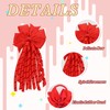 Dalababa 2 Pcs Hair Bow Spiral Streamers, Bow Hairbands Kids