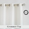 Central Park Ombre Rayon Blend Heavy Linen Texture Window Curtain