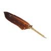 Feather Pen Set with 10 Interchangeable Nib Fire Lacquer Wax