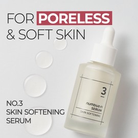 numbuzin numbuzin No.3 Serum | Skin Softening Serum | Pores, Textured, Bumpy, Rough to Glass Skin | Bifida, Galactomyces, Niacinamide, Adenosine, Panthenol | 1.69 fl. oz.