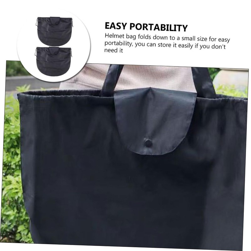 iplusmile 2pcs Drawstring Helmet Bags Motorcycle Helmet Pouches for Full-face