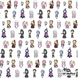 Re: Zero to start Alien World Life Bandana 2 Pieces Set Bundle of 2, Assorted 1 Piece