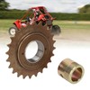 Bike Freewheel Adapter Set Professional 24T Single Speed Freewheel 24mm