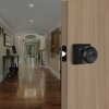Haidms 5 Packs Matte Black Passage Door Knobs, Black Closet