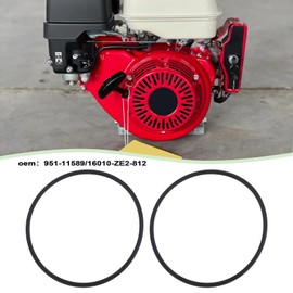 LT Easiyl Carburettor Fuel Tank Gasket Set Replacement Part 951-11589 751-11589 Compatible with Honda GX110 GX120 GX140 GXV160 GXV270 GXV340 GXV390 Pack of 10