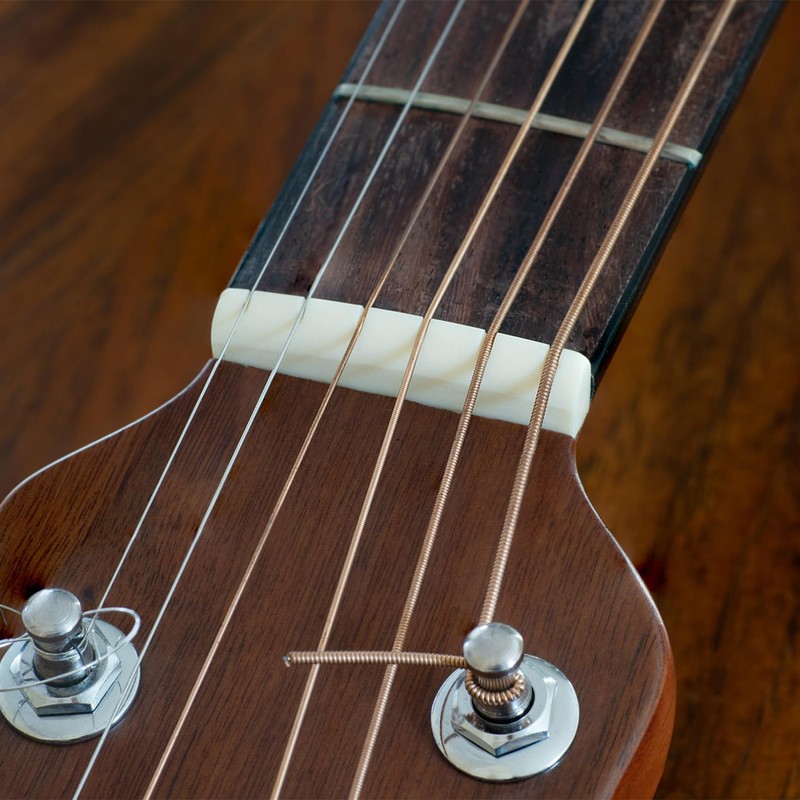 42mm Guitar Bone Nut Pre-Slotted Bone Nuts for 6 String