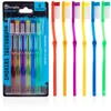 Extra Firm Toothbrush Set for Adults or Smokers Travel Toothbrush