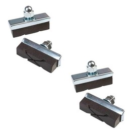 Set 4 Retro Vintage Bike Bicycle Brake Blocks Rubber Pads 40 mm