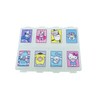 Sanrio Pill Case Portable Travel Pill Box 8 pockets 3ea