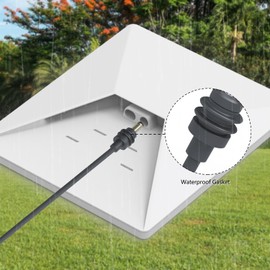 daboot Starlink Mini DC to DC Power Cable 16AWG Replacement Waterproof Outdoor Charging Cord Cable for Starlink Mini Satellite Dish (10M/32.8FT)