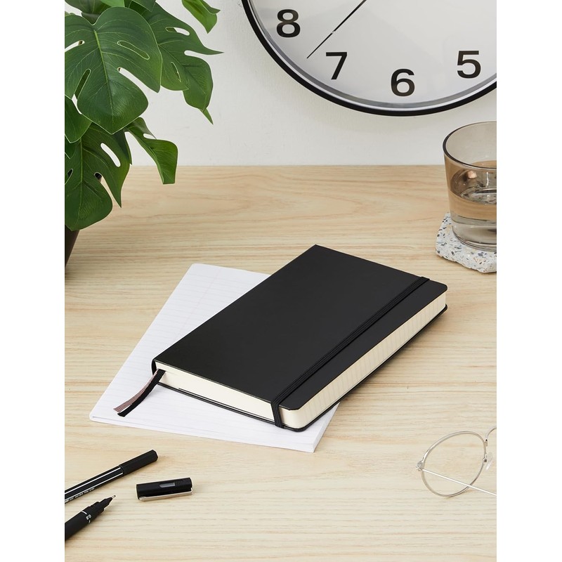 Moleskine Classic Expanded Notebook, Hard Cover, Large (5" x 8.25")