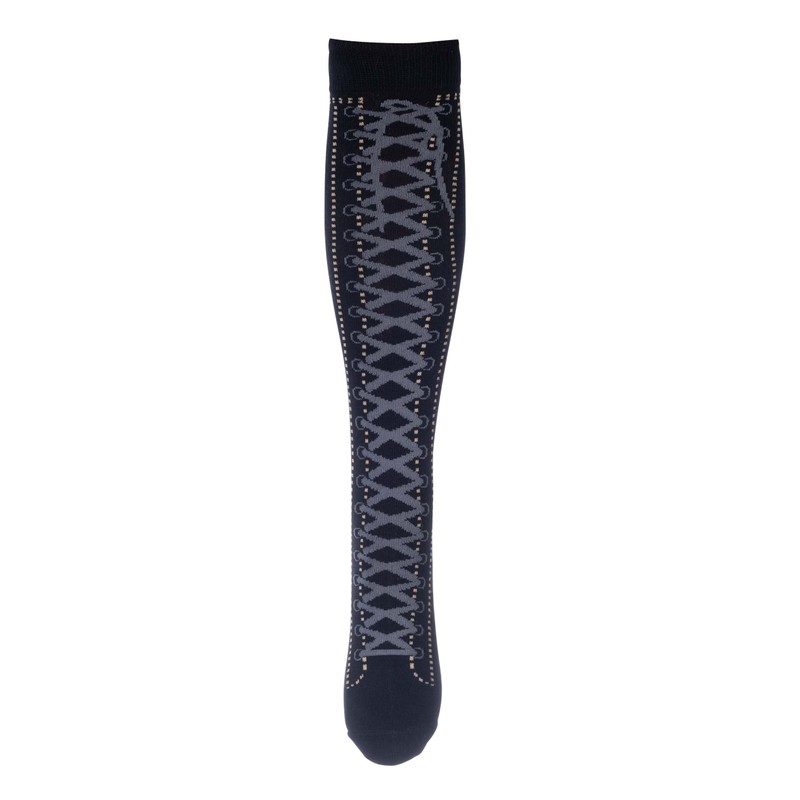 HKM Hobby Horsing Riding Socks Universal Size, black