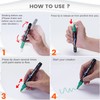 Overseas White & Black Paint Pens Paint Markers - Permanent