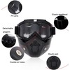 Mich Airsoft Helmet and Mask, with Side Rail for NVG