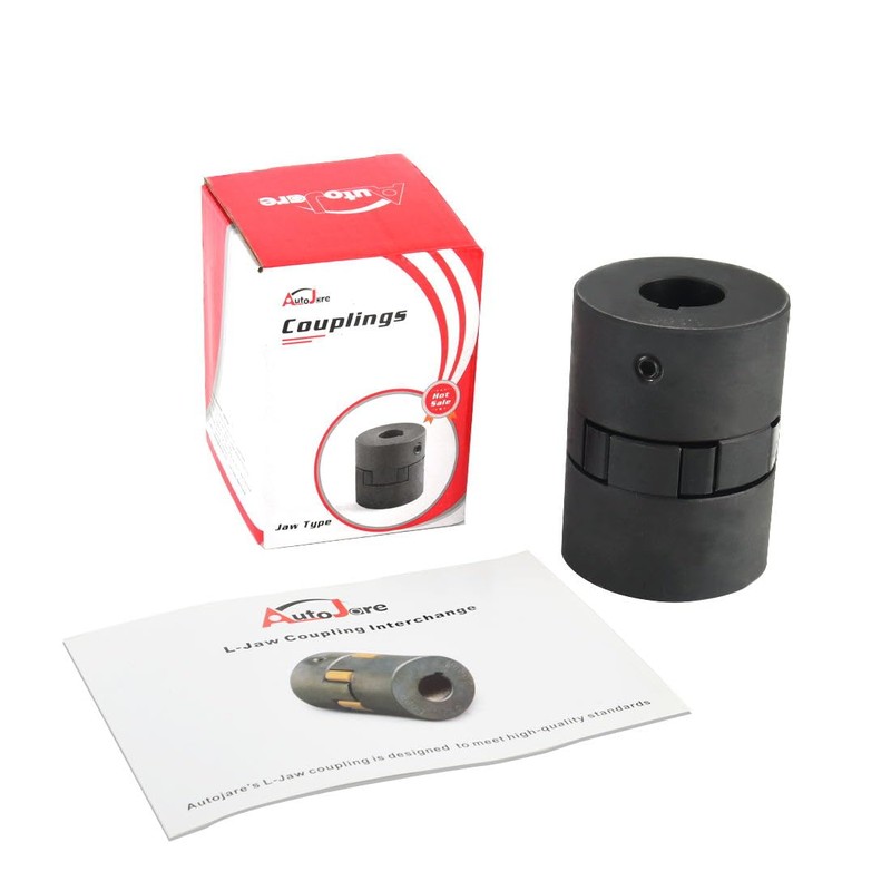3/4" to 1-1/4" L100 3-Piece L-Jaw Coupling Set & Buna-N
