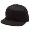 Spitfire Bighead Adjustable Snapback Hat - Black/Black