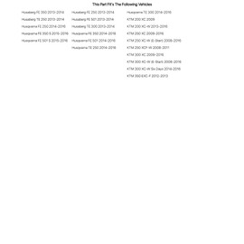 Tusk Digital Radiator Fan Kit for KTM 250 XC-W (E-Start) 2008-2016