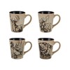Mossy Oak Animal Print 16 Piece Dinnerware Set, Service for