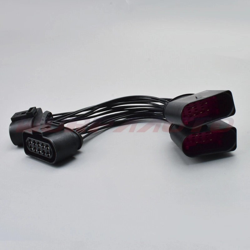Wurpaauto 2Pcs for 2015 VW Jetta 14 to 10 Pin