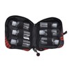 6pcs Camping Spice Containers Mini Portable Transparent Spice Jar Kit