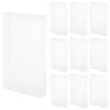 MECCANIXITY 10 PCS Clear Gift Box,3.6"x1"x6.8" Transparent Candy Box Plastic