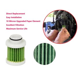 6D8-WS24A-00 6D8-24563-00 Fuel Filter Fit for Yamaha Outboard 30 40 50 60 70 75 90 115 HP F115 F30 F40 F50 F60 F70 F75 F90 LF115 T50 T60 4 Stroke Sierra 18-79799