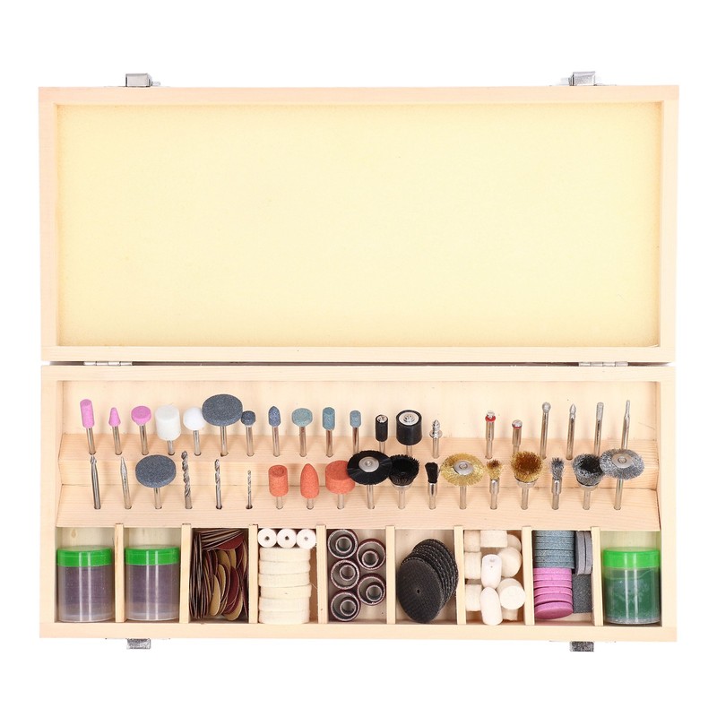 228Pcs Rotary Tool Accessory Kit Small Size High Efficiency Sanding