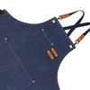 Woodworking Apron Thicken Canvas Waterproof Work Apron for Gardening Coffee