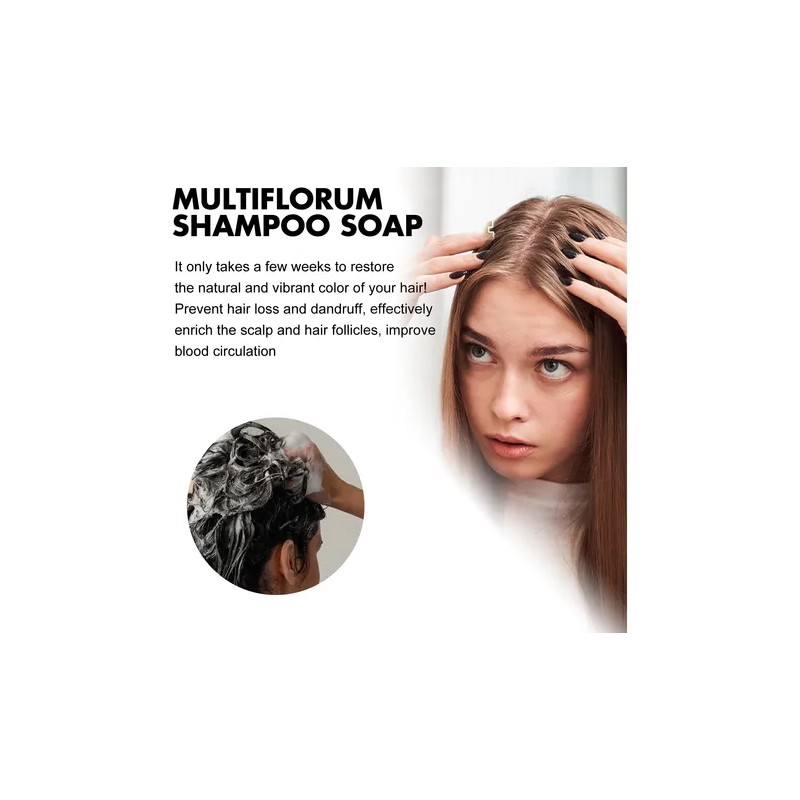 Champú Oscurecedor En Barra L Polygonum Essences Hair Darken