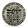 Fitness Challenge Coin Inspirational Athletes Incentive, Workout Souvenir No Excuses