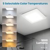 Seveat Bathroom Exhaust Fan with Light – 1000 Lumens, Dimmable,
