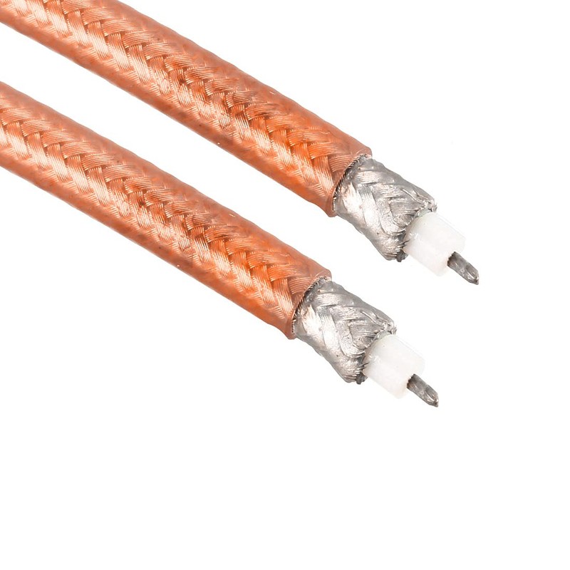 sourcing map Low Loss RF Coaxial Cable Connection Coaxial Cable