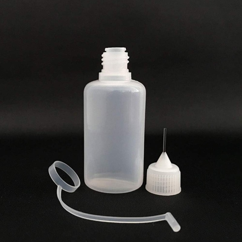 Needle Tip Bottles, 5 Pcs 30ML/1OZ Squeeze Plastic Bottle Dispensing
