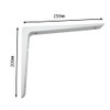 KG Wai Industrial Aluminum Shelf Bracket, 200X250, White