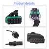 11-Pin Vehicle Side Light Wiring Harness Kit Fit for Western