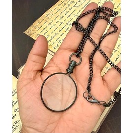 Monóculo de bolsillo, monóculo de lupa, lupa de bolsillo, regalo retro steampunk y recuerdo - disfraz de monóculo de bolsillo, lupas de bolsillo hechas a mano
