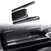 INUBOXES Carbon Fiber Style Armrest Box Cover Interior Car Center