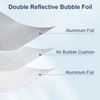 Double Reflective Bubble Foil Insulation Foam, 23.6 in x 25.3